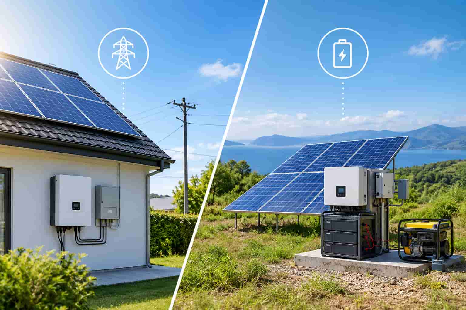 Understanding the Cost Difference Between Off-Grid and On-Grid Inverters