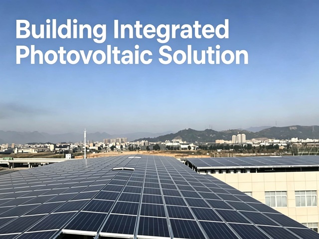 Building Integrated Photovoltaic Solution