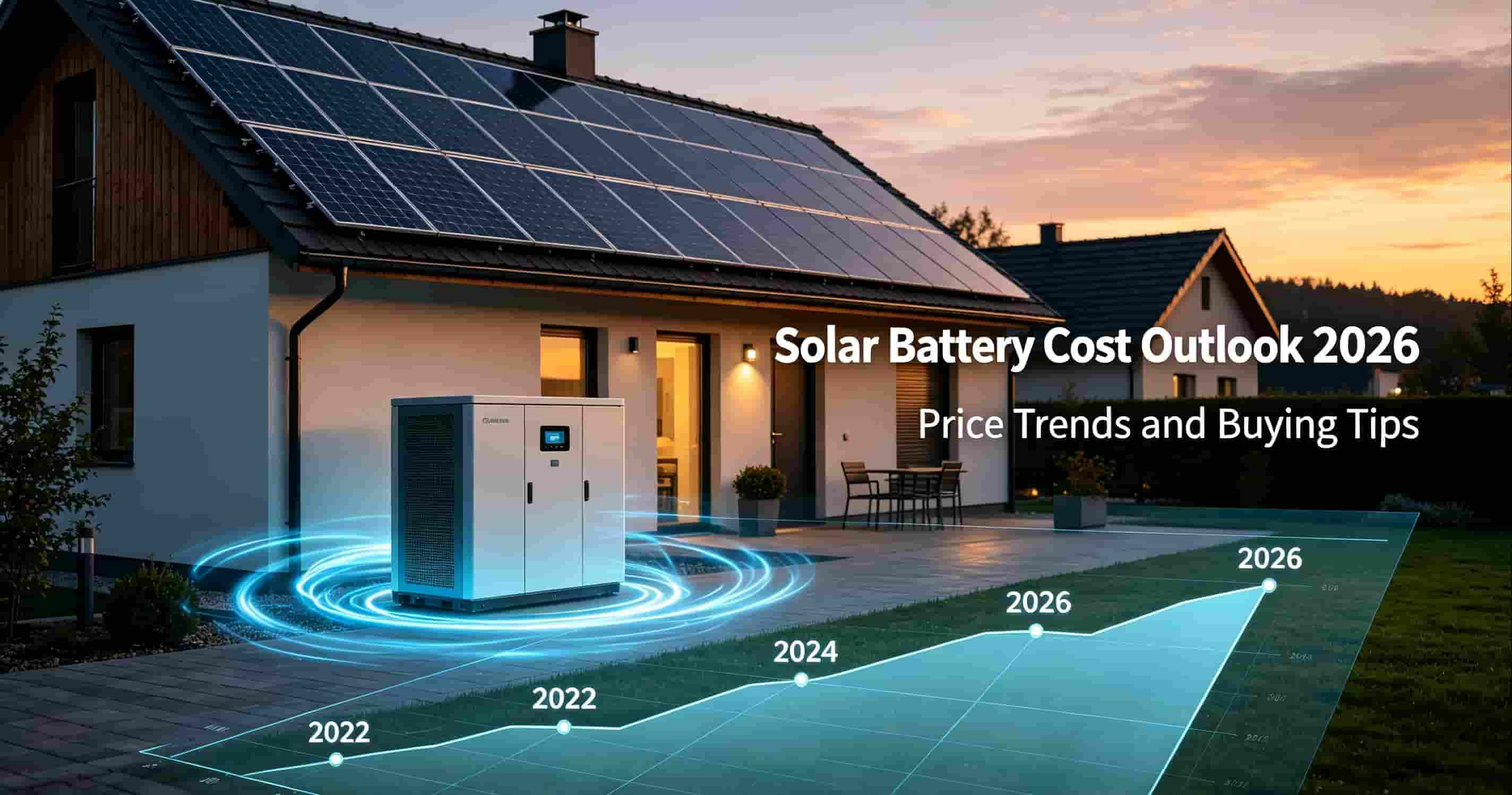 How Much Do Solar Batteries Cost in 2026? Price Trends and Buying Guide