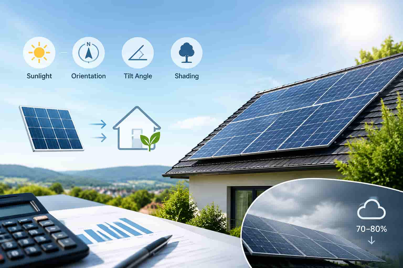 Solar Panel Performance Calculation: How to Determine System Capacity Accurately